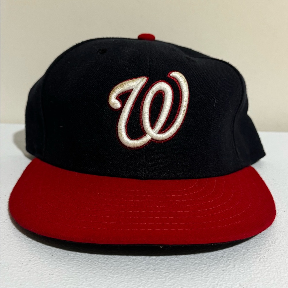Washington Nationals Game Used 2014 Tyler Moore Hat Cap